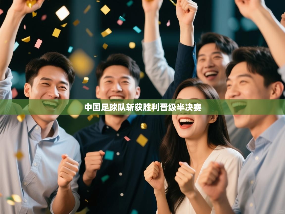 中国足球队斩获胜利晋级半决赛